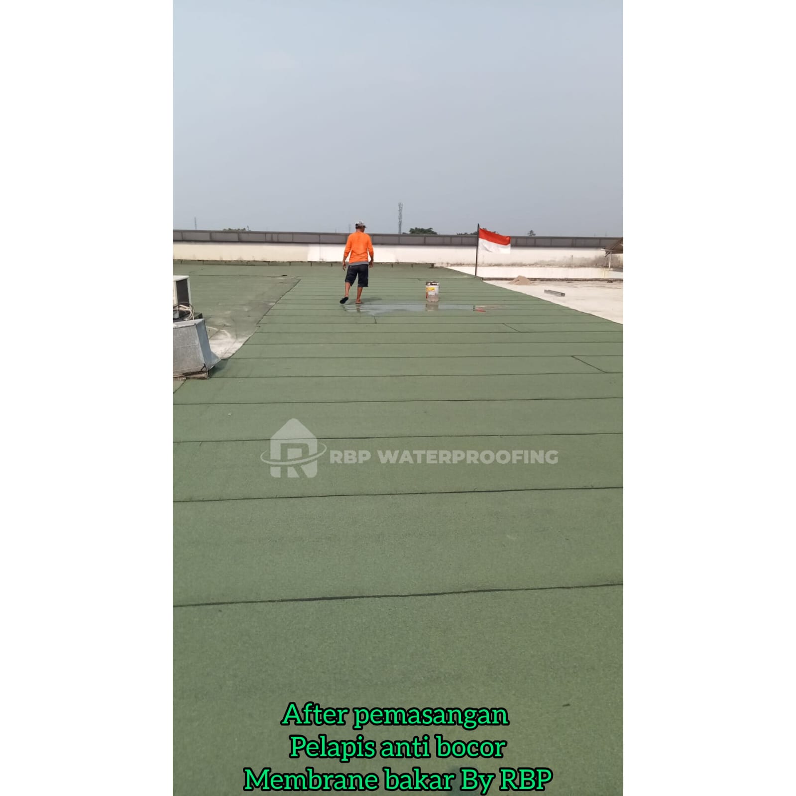 Waterproofing Membrane bakar Anti bocor di Palembang